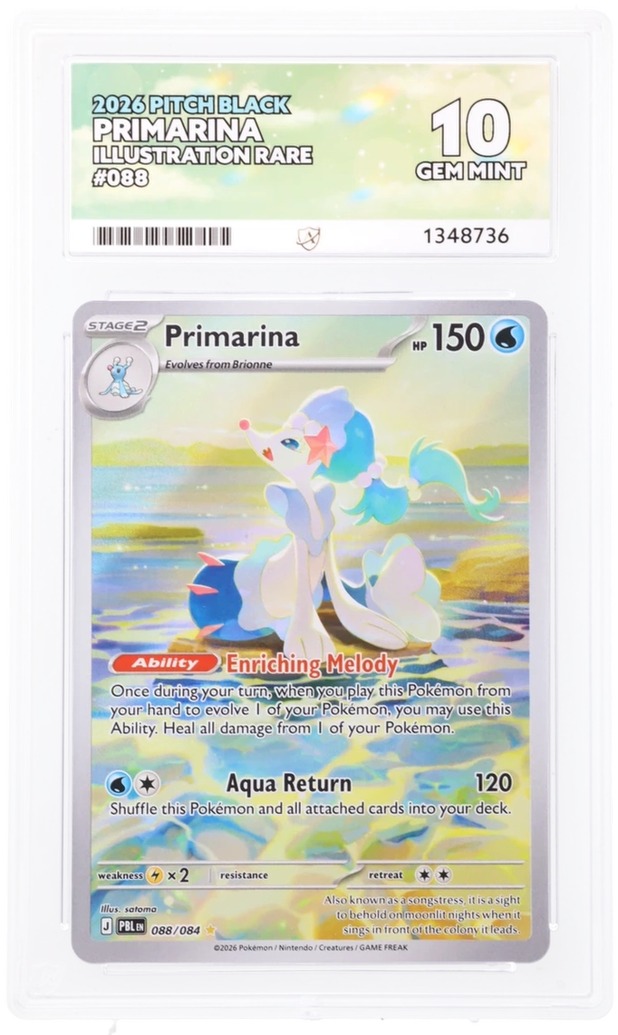 ACE 10 Primarina 88 - Illustration Rare