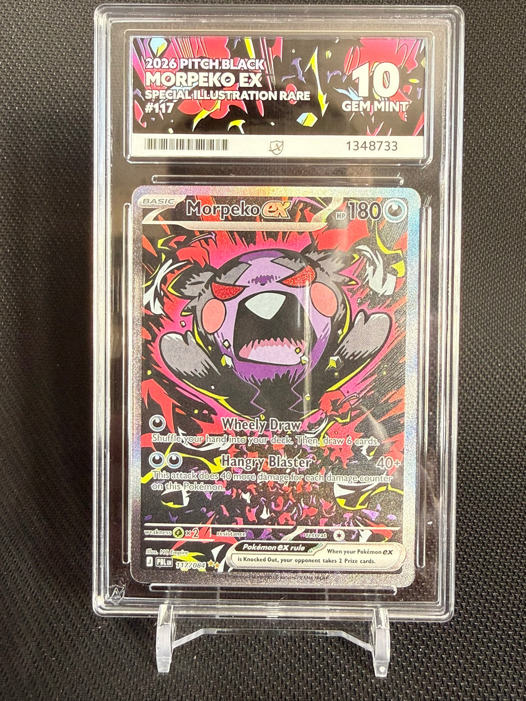 ACE 10 Morpeko ex 117 - Special Illustration Rare