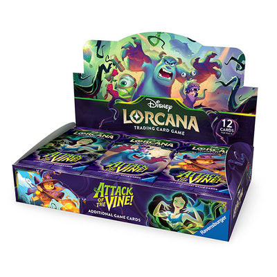 Disney Lorcana TCG - Set 13 Attack of the Vine - Booster Display (24 Count)