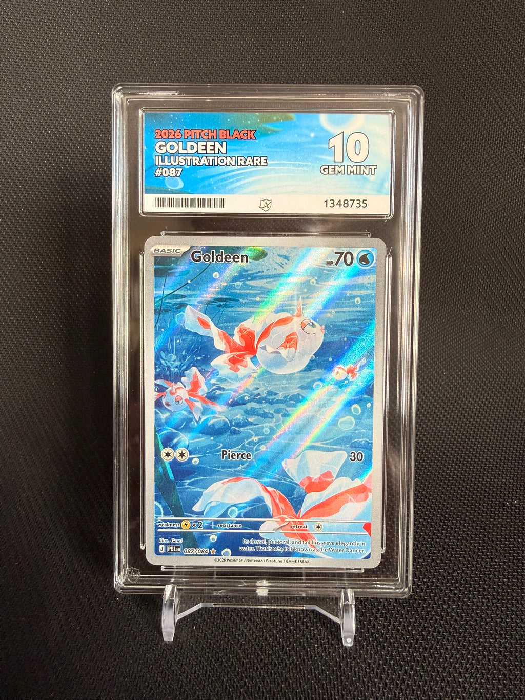 ACE 10 Goldeen 87 - Illustration Rare