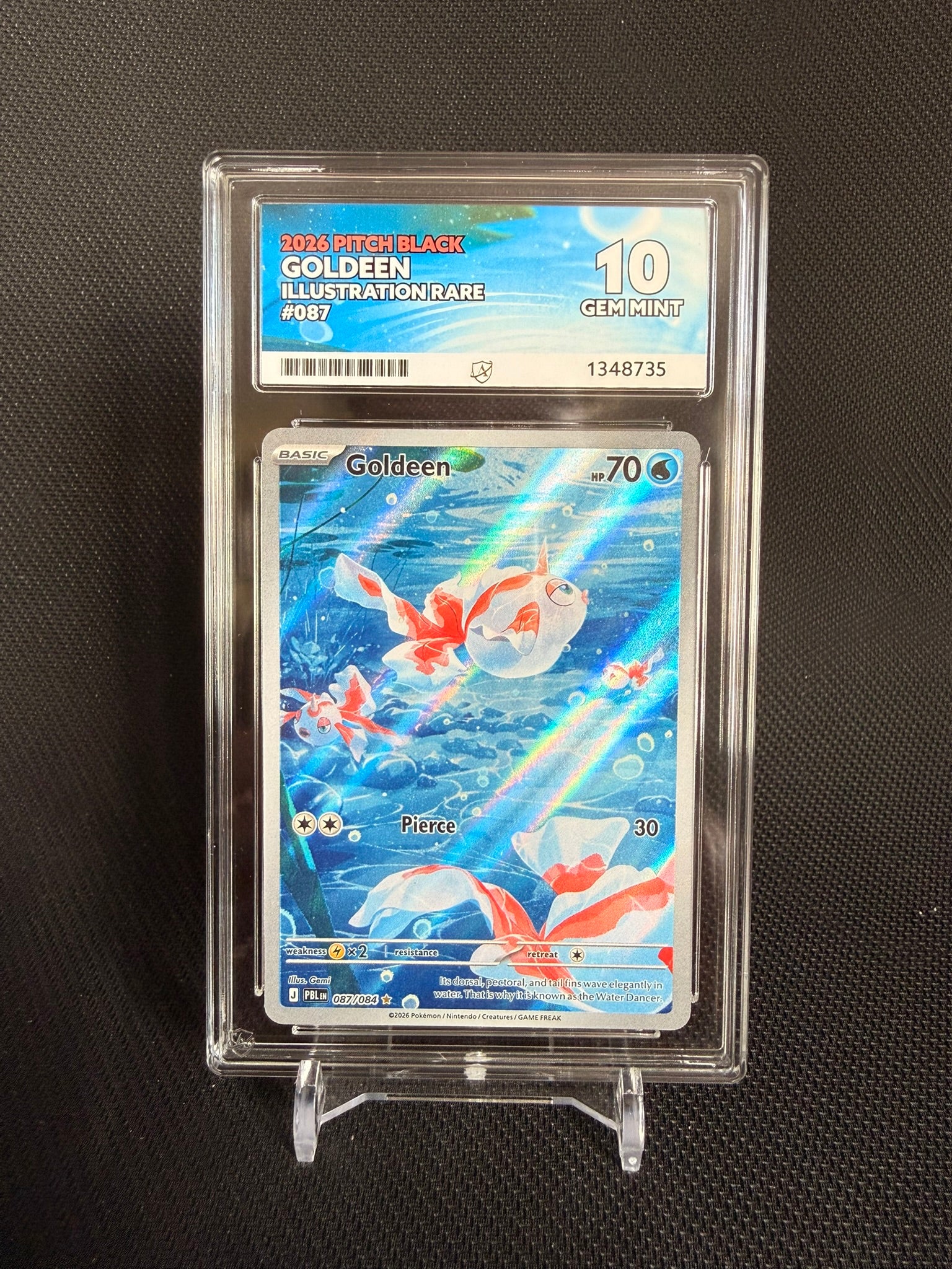 ACE 10 Goldeen 87 - Illustration Rare