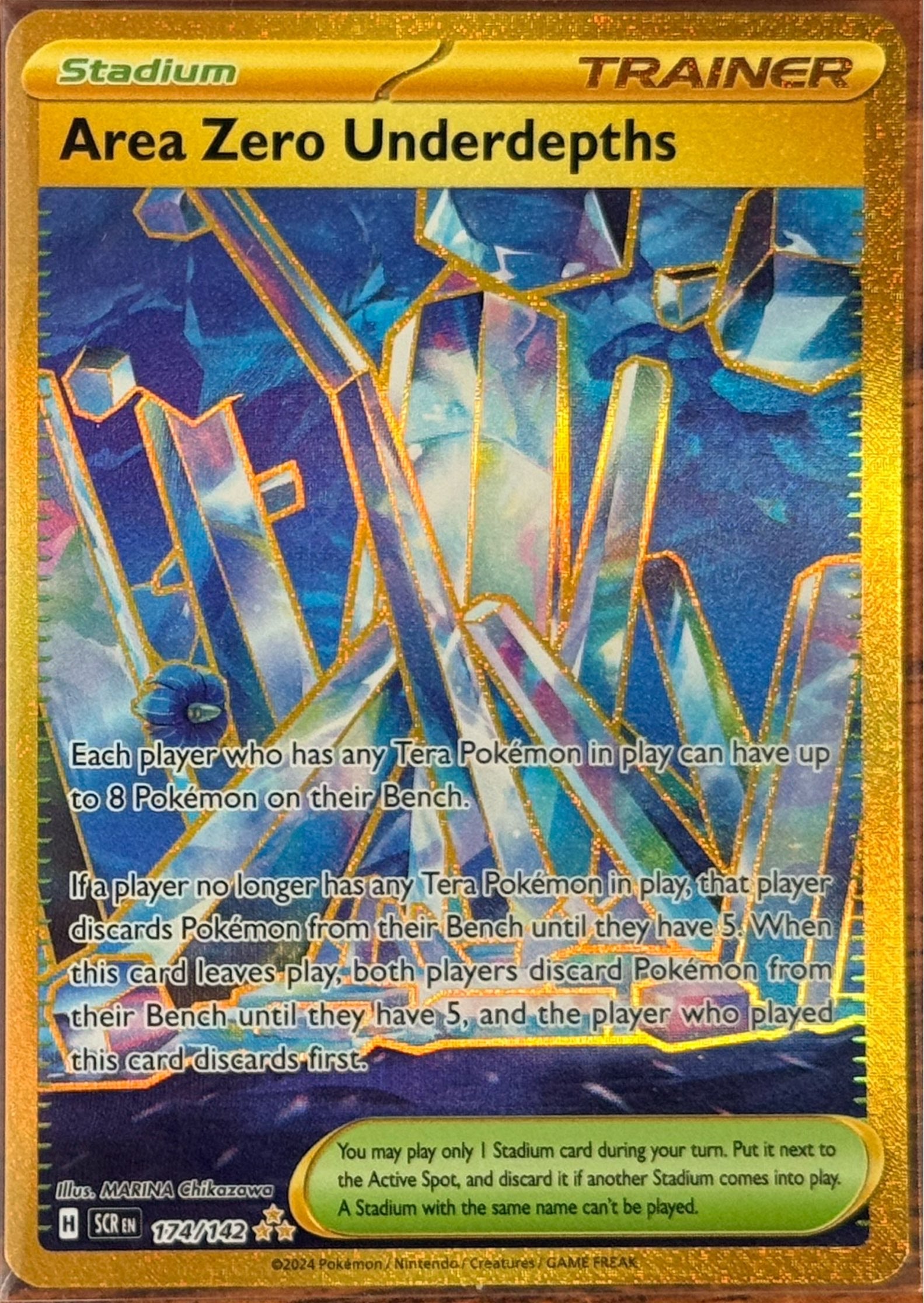 Area Zero Underdepths 174/142