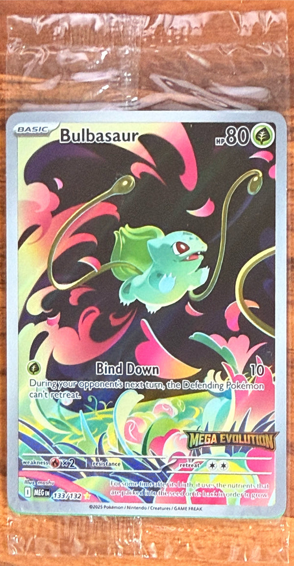 Bulbasaur 133 ME Stamped PROMO