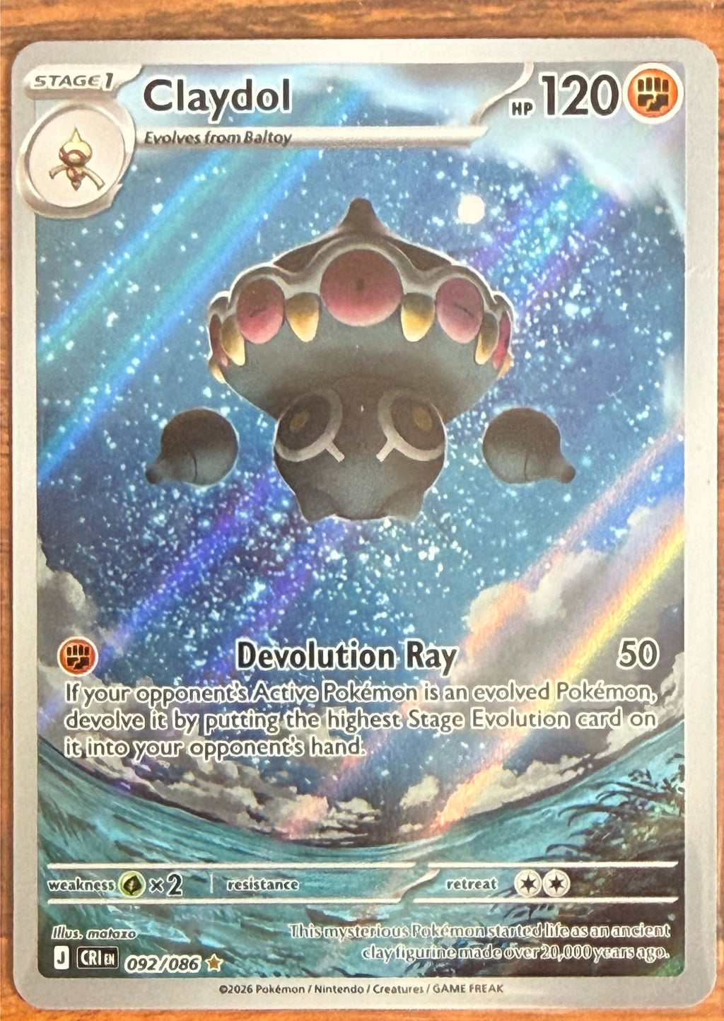 Claydol 92/86