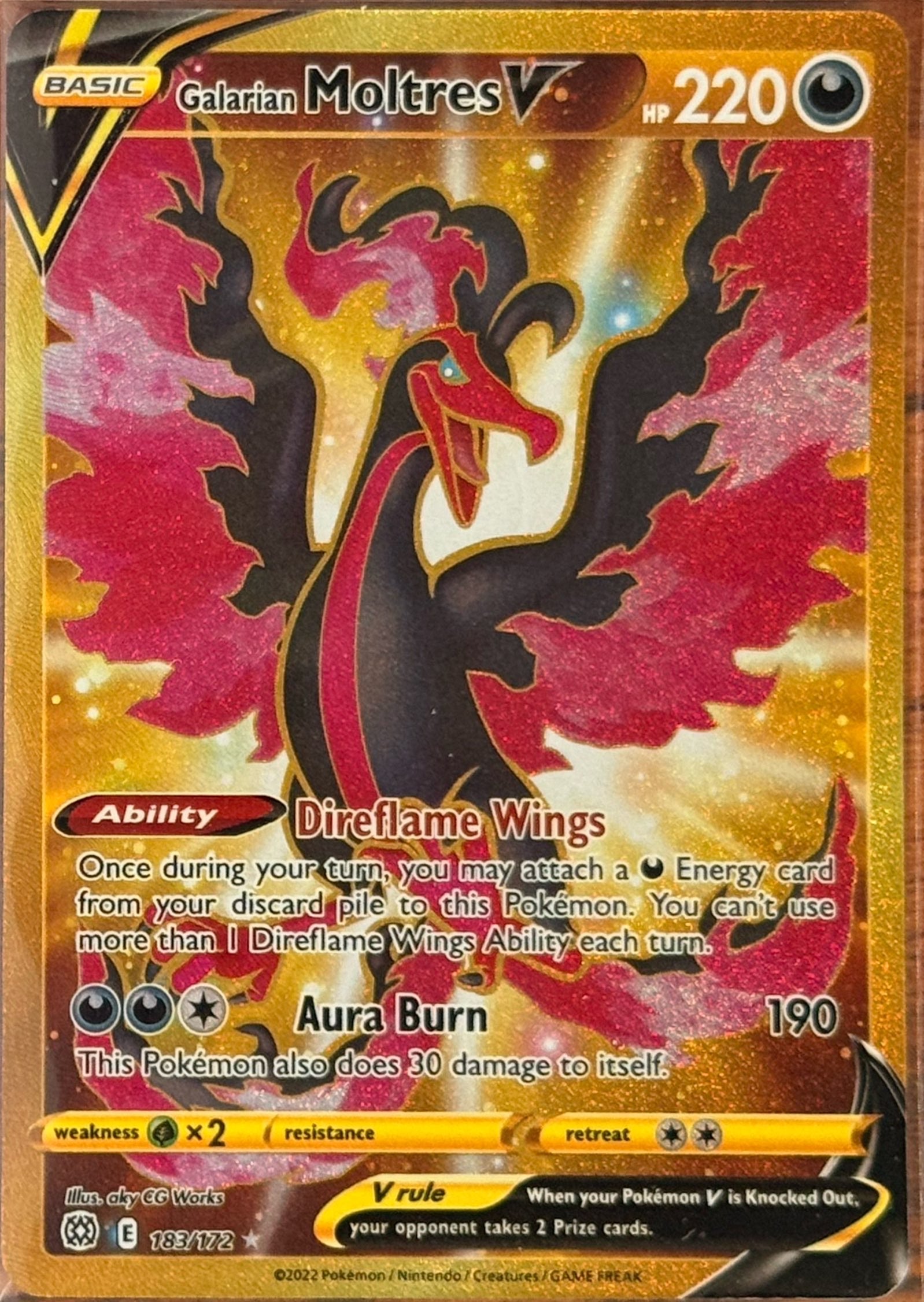 Galarian Moltres V 183/172