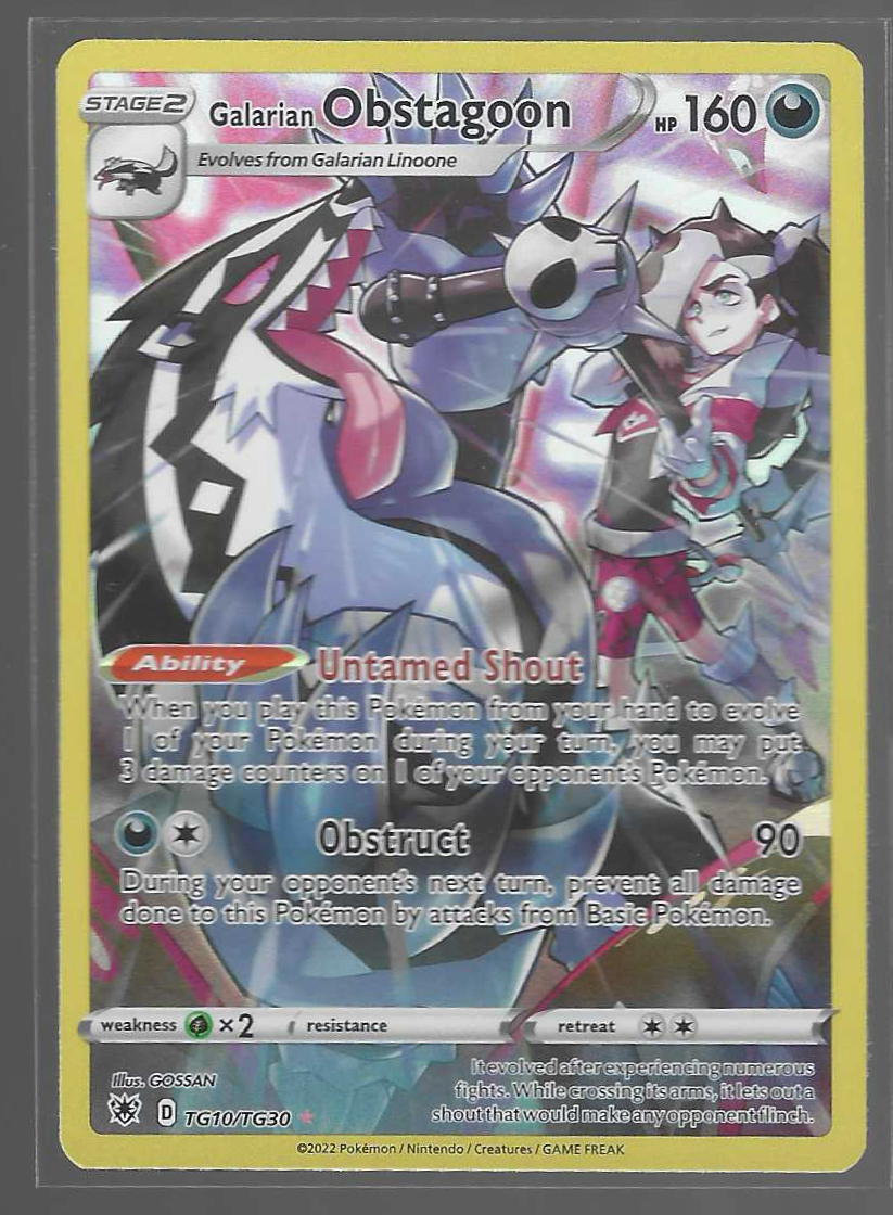 Galarian Obstagoon TG10/TG30