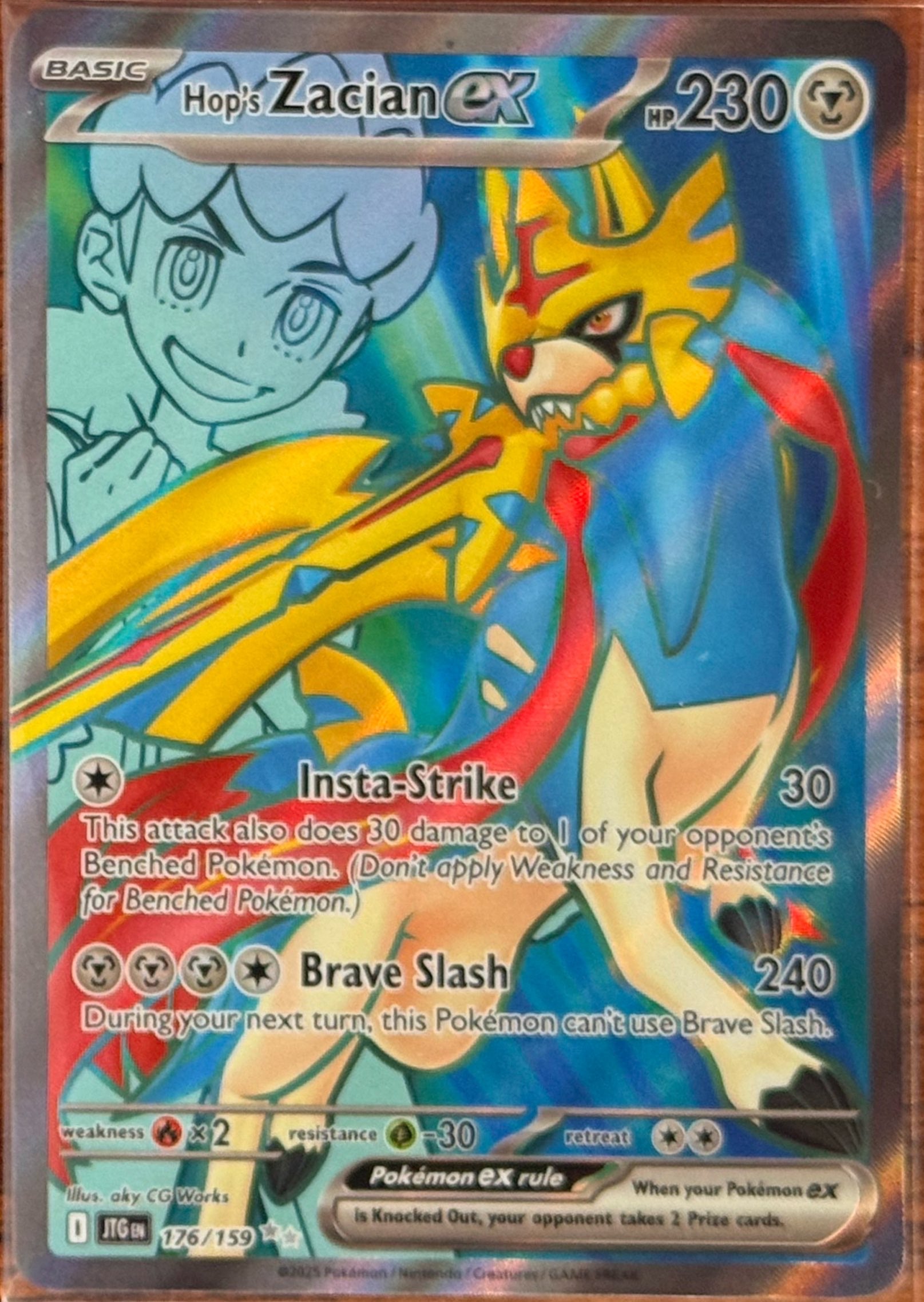 Hop's Zacian ex 176/159