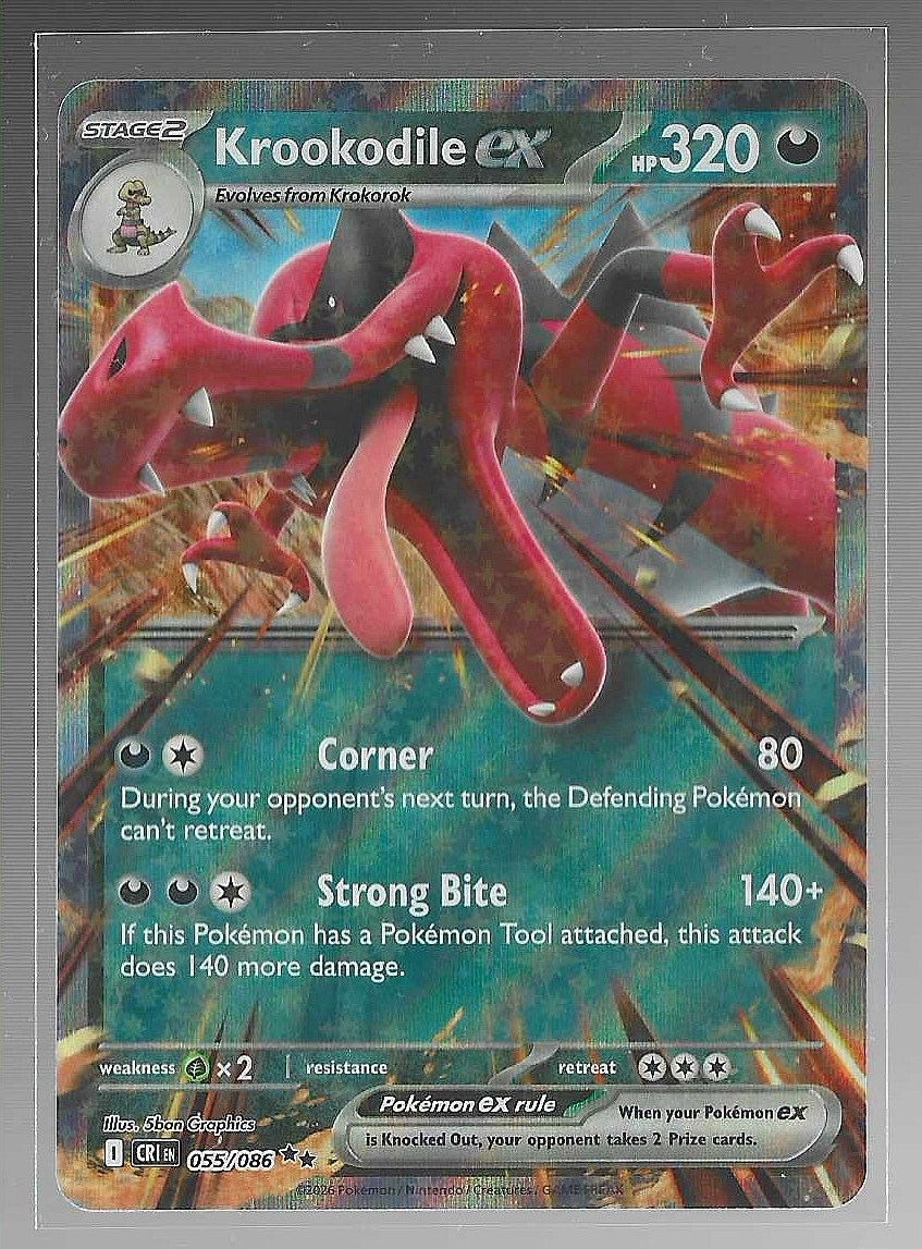 Krookodile EX 55/86