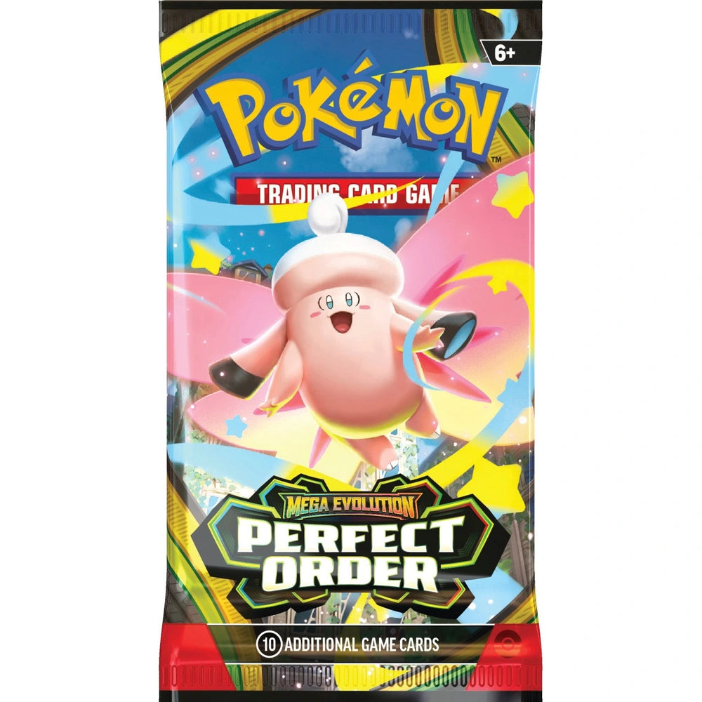 Pokémon Trading Card Game (TCG): Mega Evolution Perfect Order Booster Pack Assortment