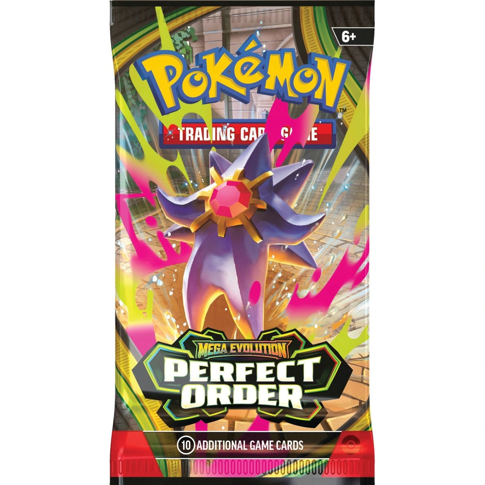 Pokémon Trading Card Game (TCG): Mega Evolution Perfect Order Booster Pack Assortment