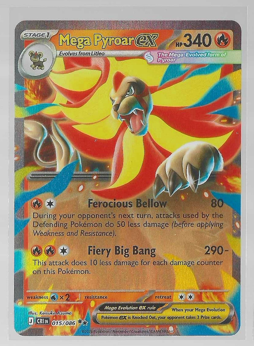 Mega Pyroar EX 15/86