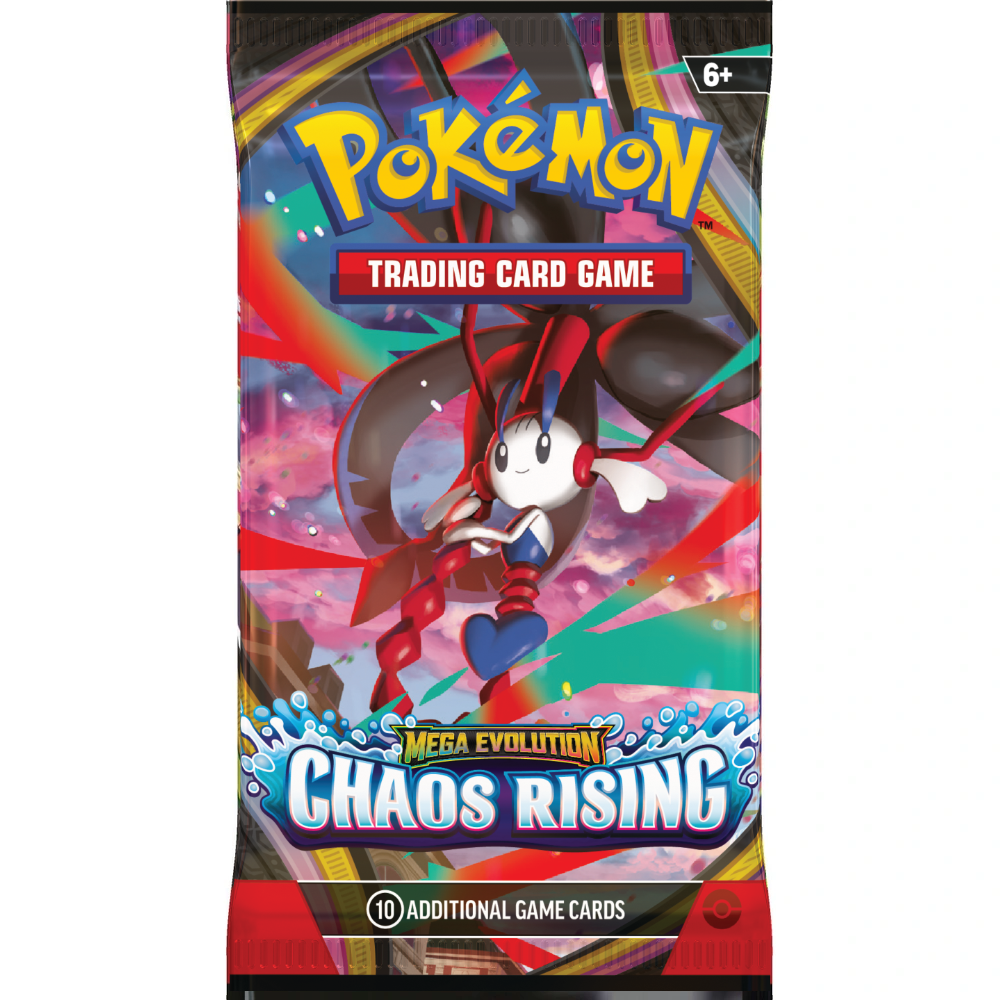 Pokémon Trading Card Game (TCG): Mega Evolution Chaos Rising Booster Pack