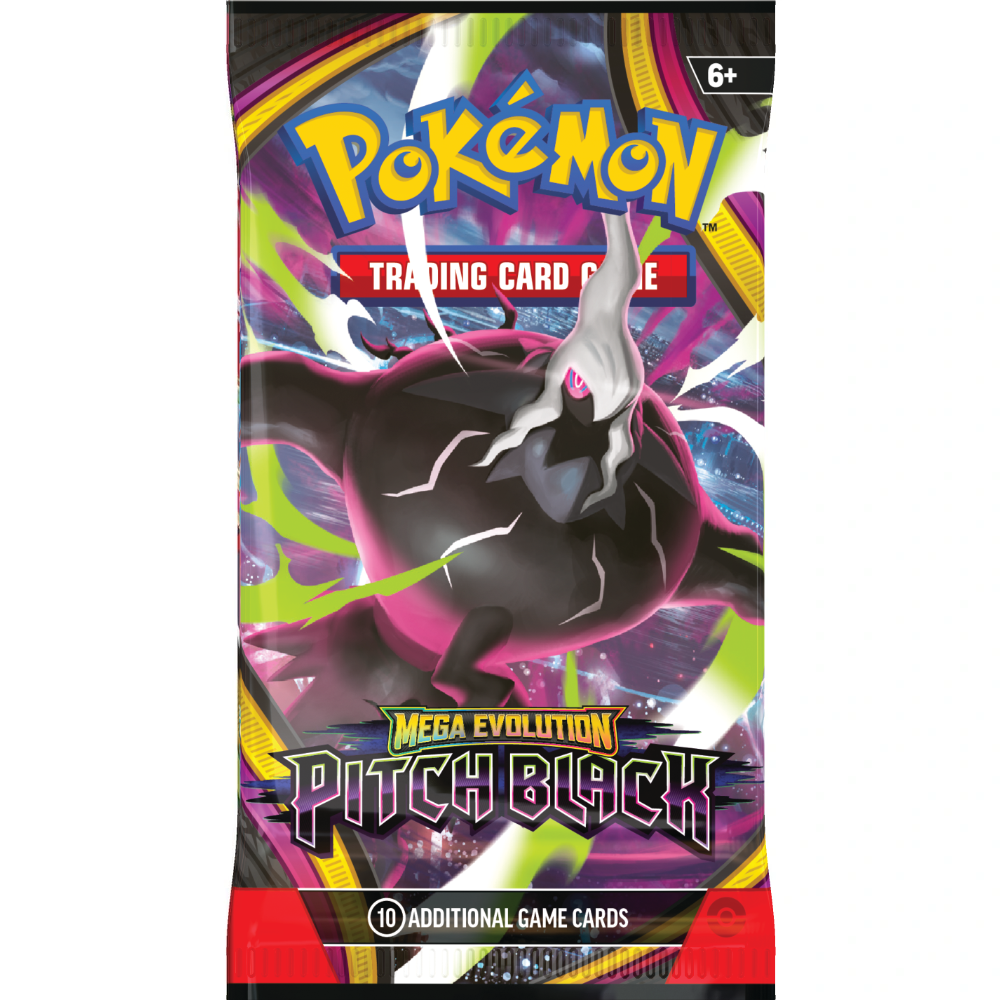 Pokémon Trading Card Game (TCG): Mega Evolution Pitch Black Booster Pack Assortment