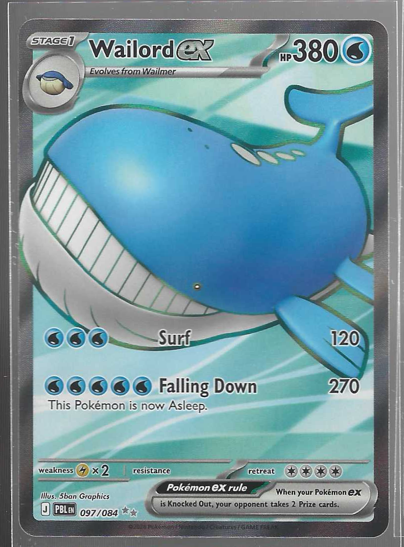 Wailord ex 97/84