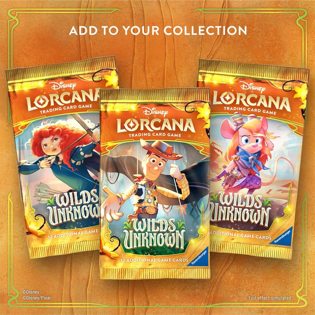Disney Lorcana TCG Wilds Unknown Booster Pack