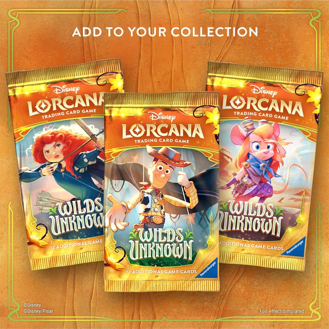 Disney Lorcana TCG Wilds Unknown Booster Pack