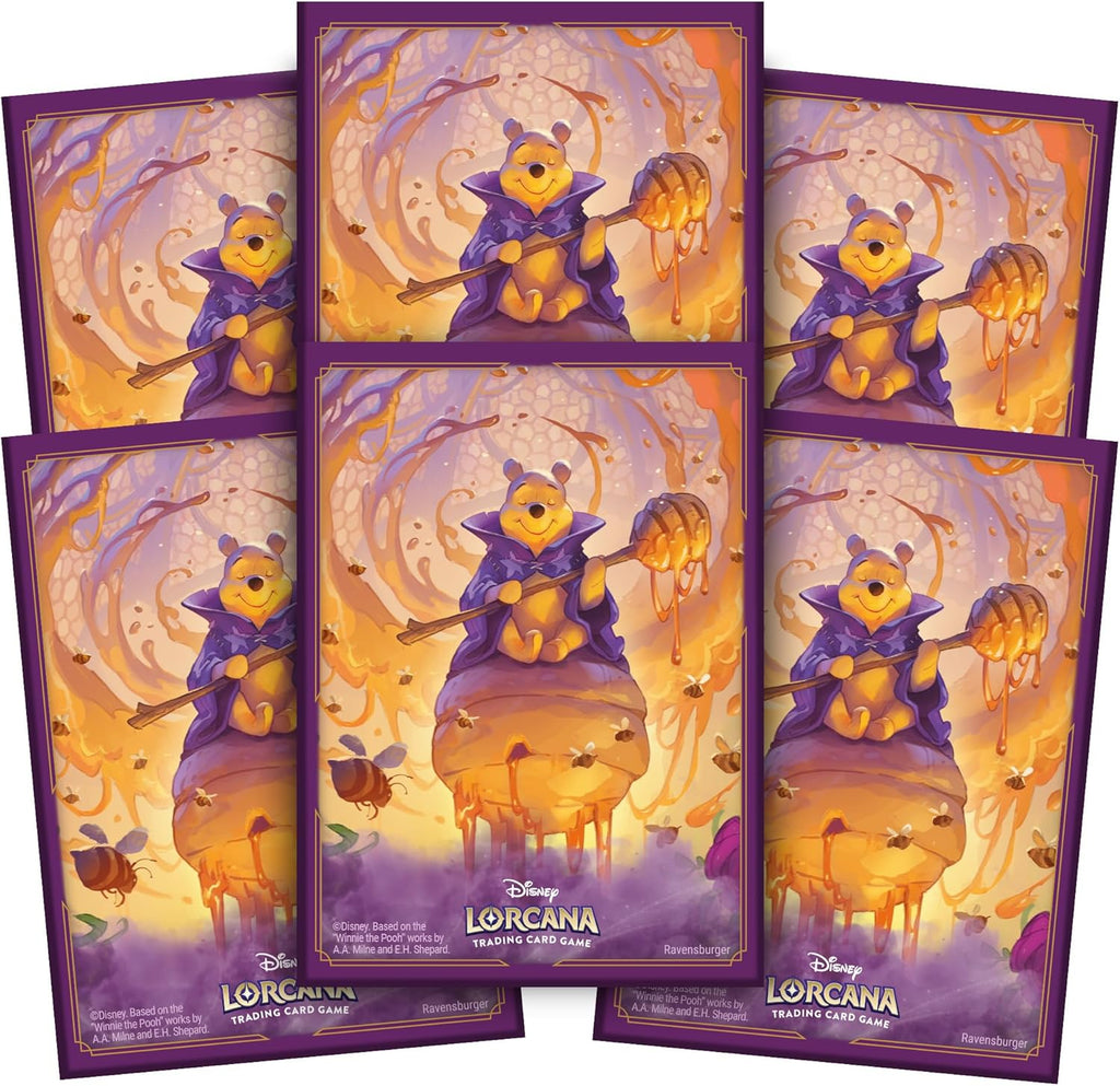 Disney Lorcana: Azurite Sea Card Sleeves - Winnie the Pooh
