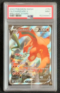 PSA 9 Charizard V #154 - Brilliant Stars