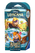Disney Lorcana: Azurite Sea Starter Deck - Emerald & Sapphire (Go Go Tomago & Gadget Hackwrench)
