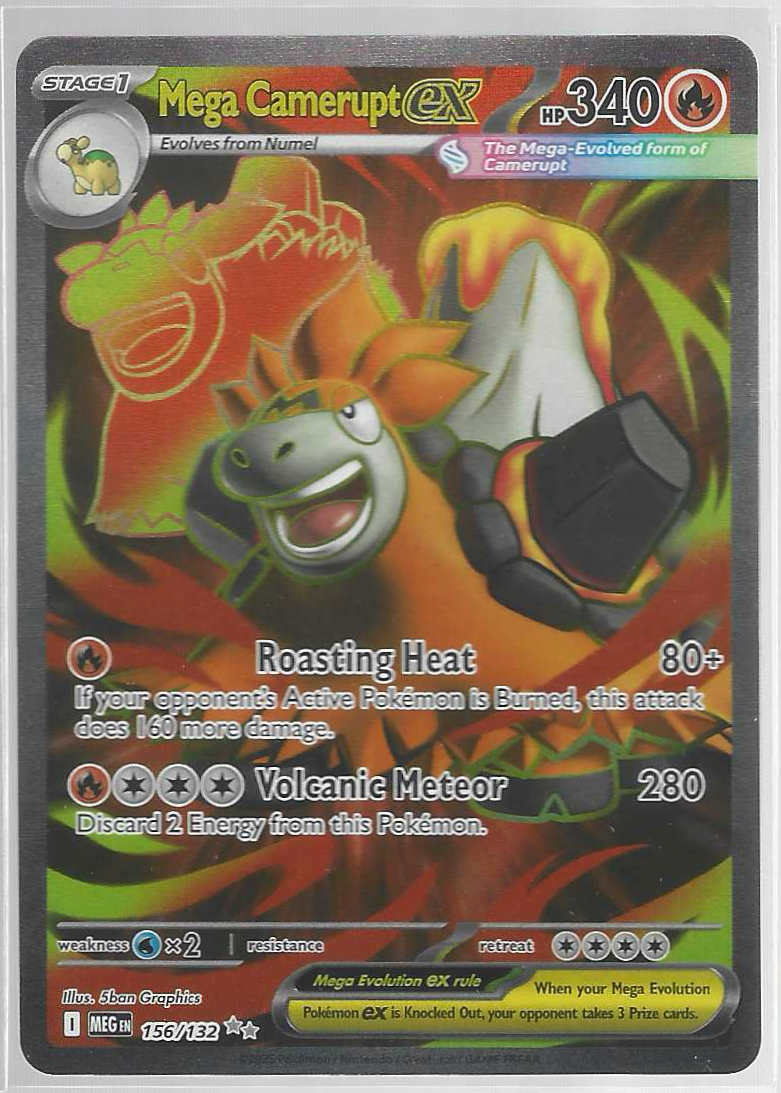 Mega Camerupt 156/132