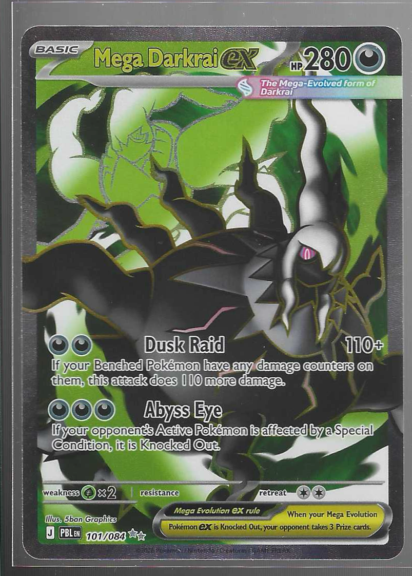 Mega Darkrai ex 101/84