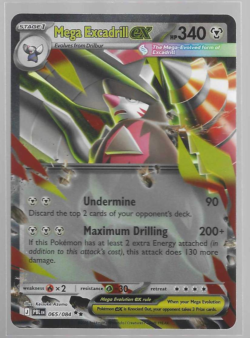 Mega Excadrill ex 65/84