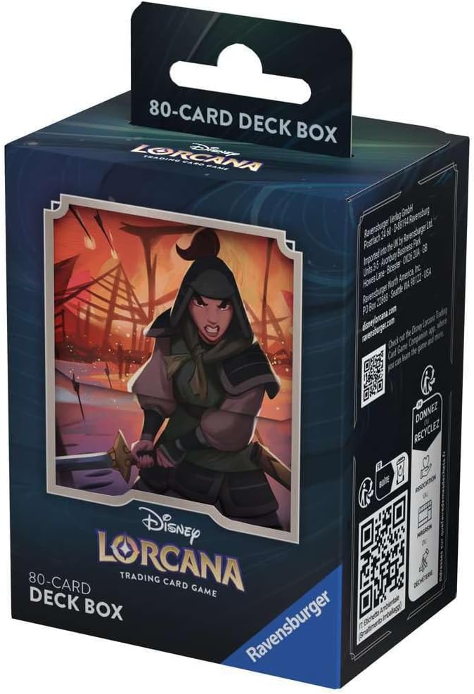 Disney Lorcana: Rise of the Floodborn Deck Box - Mulan