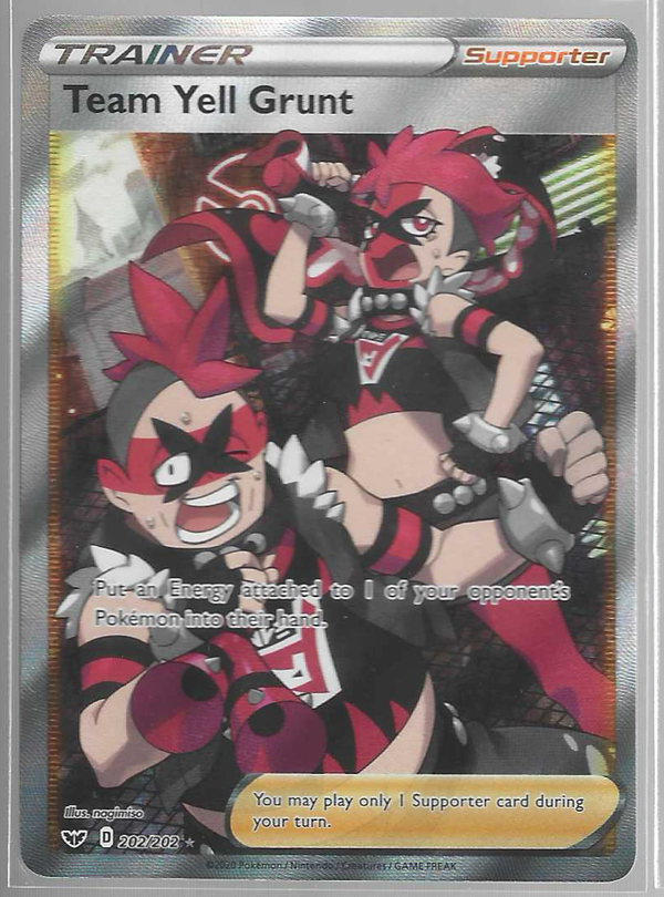 Team Yell Grunt 202/202