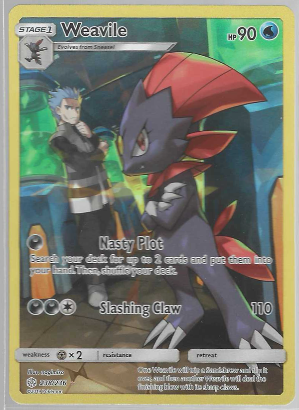 Weavile 238/236