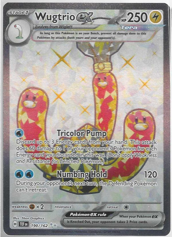 Wugtrio ex 190/162