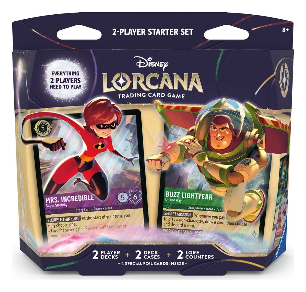 Disney Lorcana TCG 2-Player Starter Set – C&D Gaming