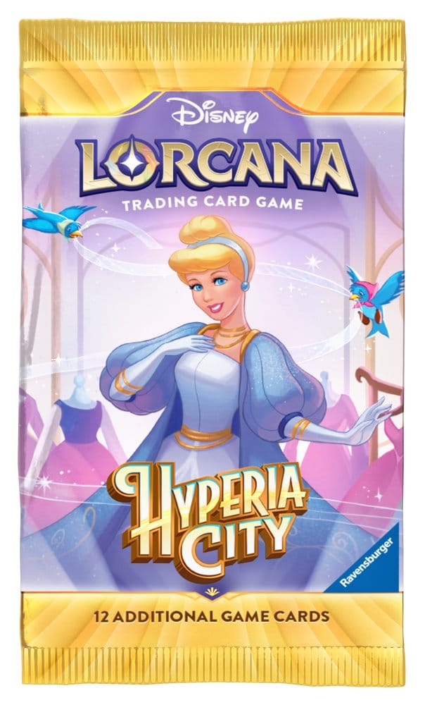 Disney Lorcana TCG - Set 14 Hyperia City - Booster Pack (24 Count)