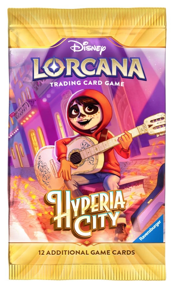 Disney Lorcana TCG - Set 14 Hyperia City - Booster Pack (24 Count)