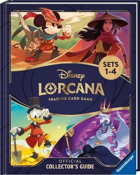 Disney Lorcana TCG Book The Official Collector's Guide: Sets 1-4