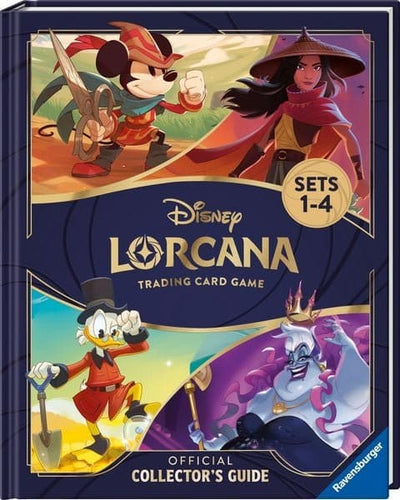 Disney Lorcana TCG Book The Official Collector's Guide: Sets 1-4