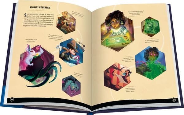 Disney Lorcana TCG Book The Official Collector's Guide: Sets 1-4