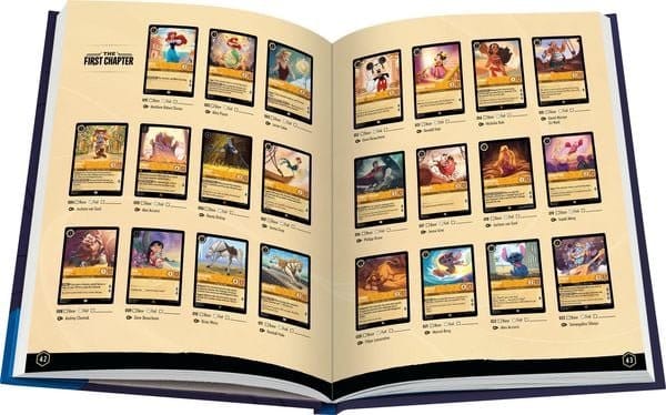 Disney Lorcana TCG Book The Official Collector's Guide: Sets 1-4