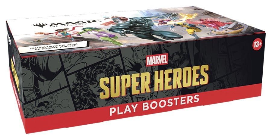 PRESALE - Magic the Gathering Marvel Super Heroes Play Booster Display