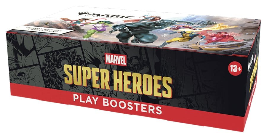 PRESALE - Magic the Gathering Marvel Super Heroes Play Booster Display