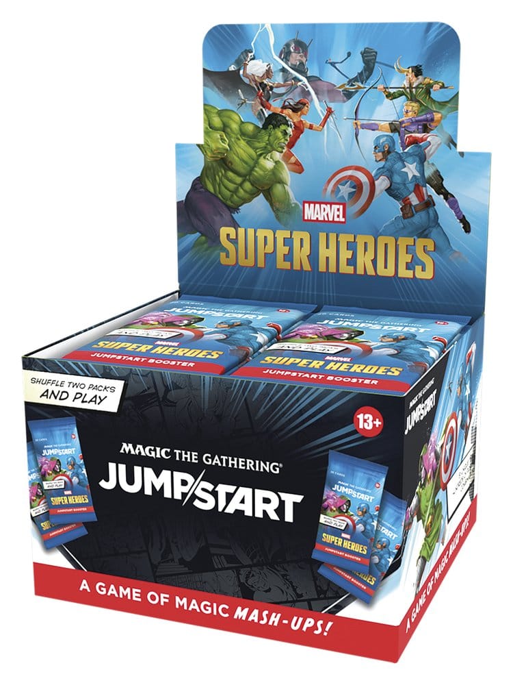 PRESALE - Magic the Gathering Marvel Super Heroes Jumpstart Booster Display