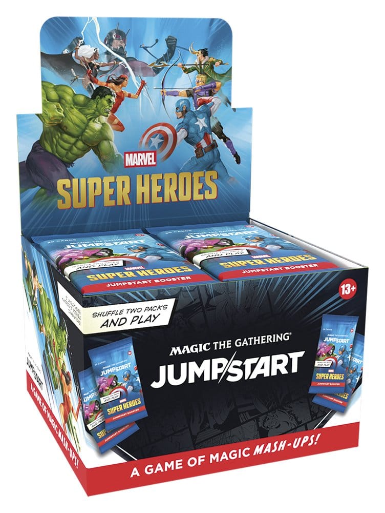 PRESALE - Magic the Gathering Marvel Super Heroes Jumpstart Booster Display