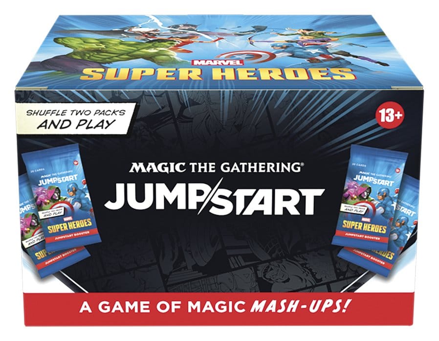 PRESALE - Magic the Gathering Marvel Super Heroes Jumpstart Booster Display