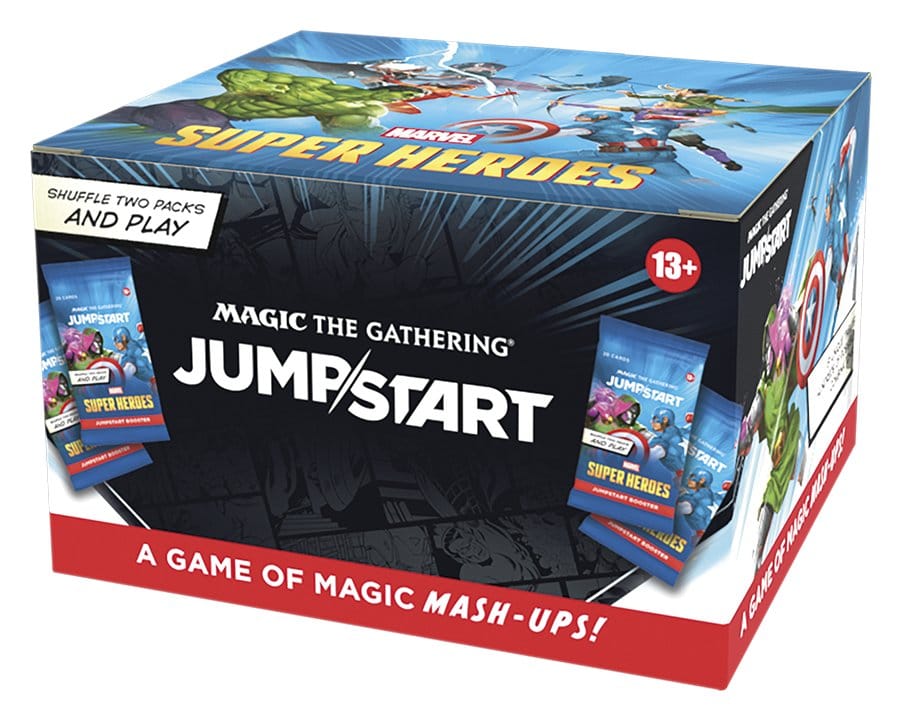 PRESALE - Magic the Gathering Marvel Super Heroes Jumpstart Booster Display